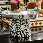 Shamsa stainless serving stand