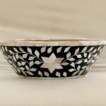Zahra Mother of Pearl Serving Bowl
