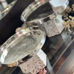 Shamsa stainless serving stand