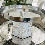 Shamsa stainless serving stand