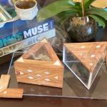 Acrylic with wood burner set