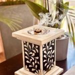 Classic Candle/Burner Stand-Black