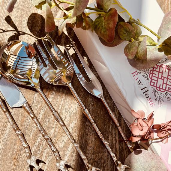 The Bird Serving Cutlery collection