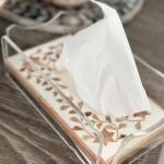 Rectangular Acrylic tissue box