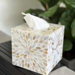 Petal Pearl tissue box